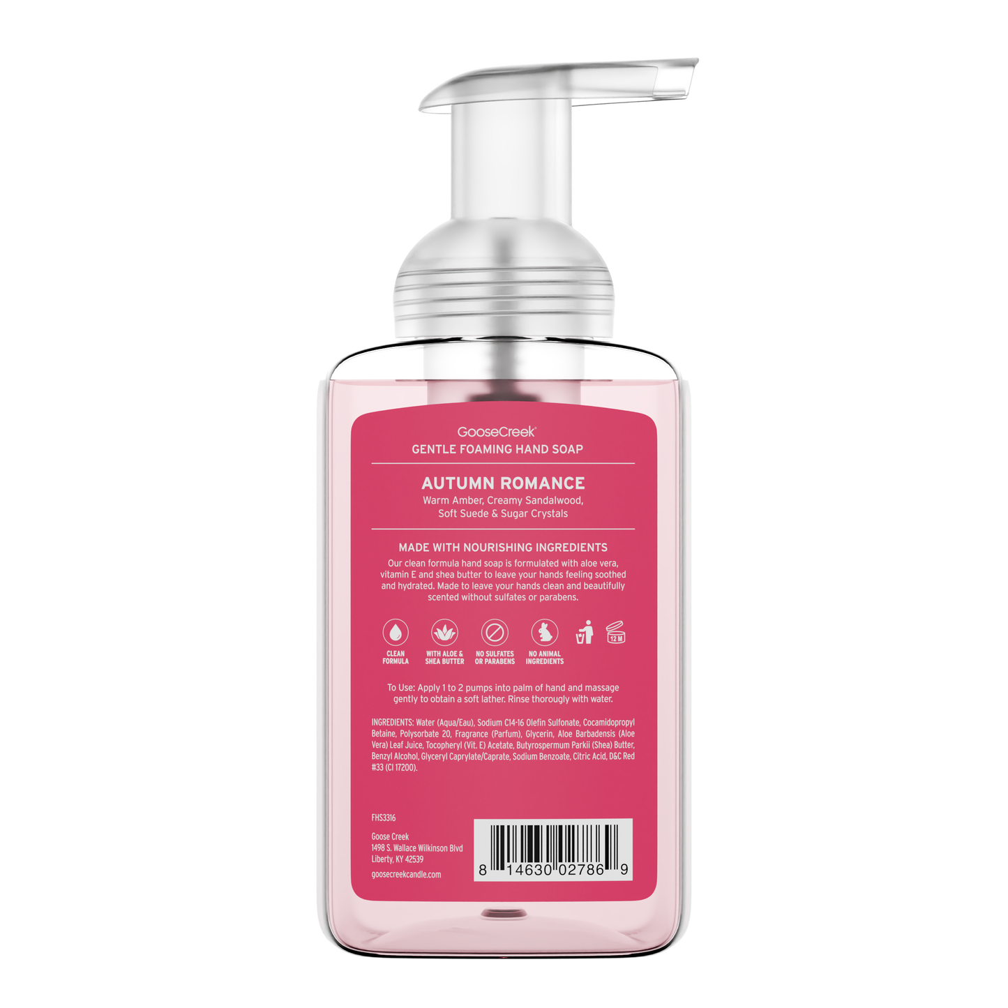 Autumn Romance Lush Foaming Hand Soap