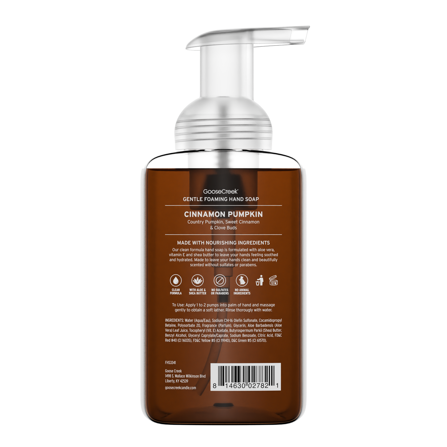 Cinnamon Pumpkin Lush Foaming Hand Soap