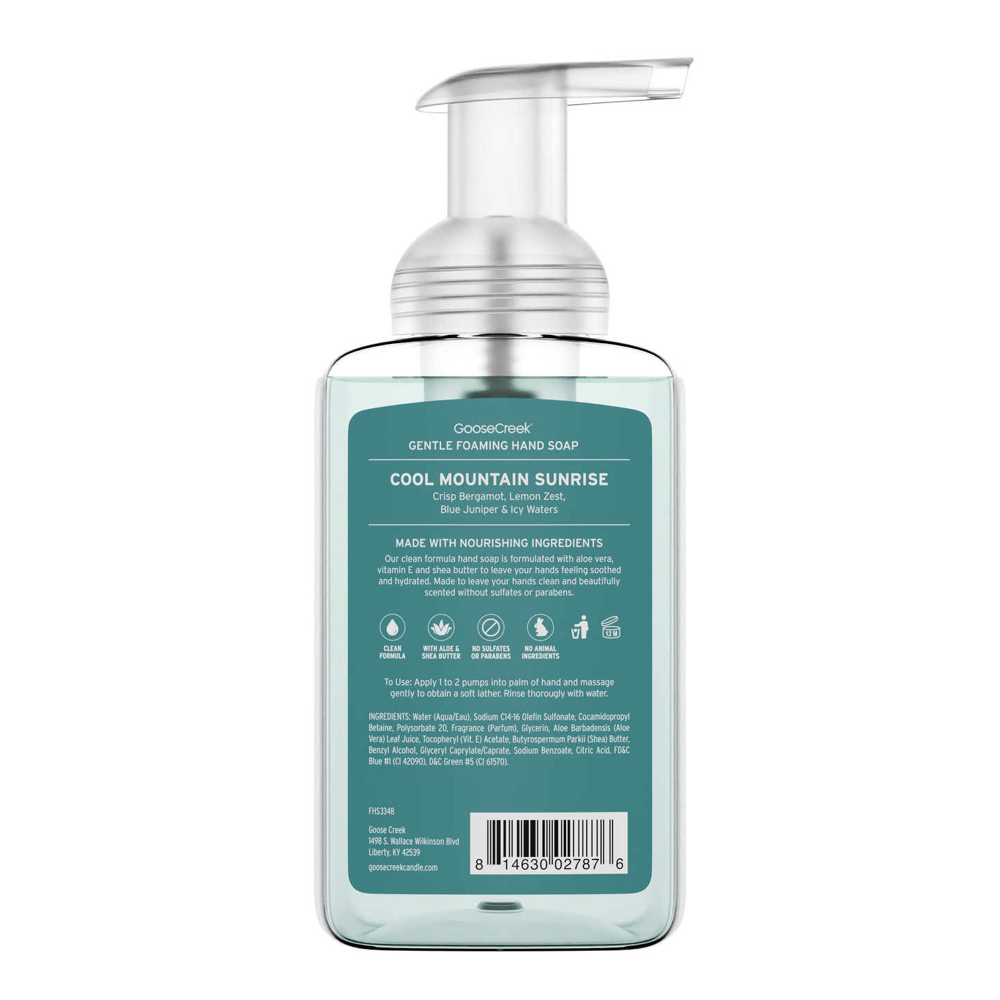 Cool Mountain Sunrise Lush Foaming Hand Soap