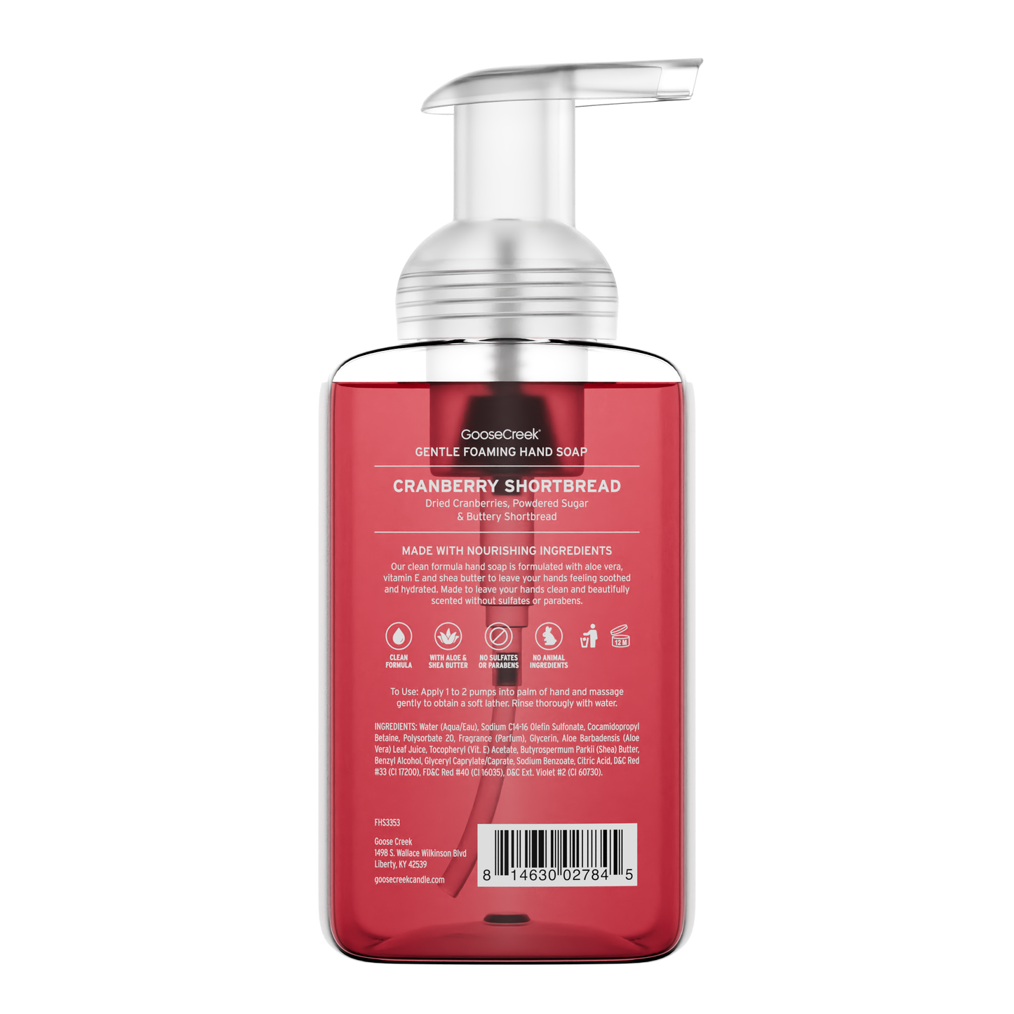 Cranberry Shortbread Lush Foaming Hand Soap