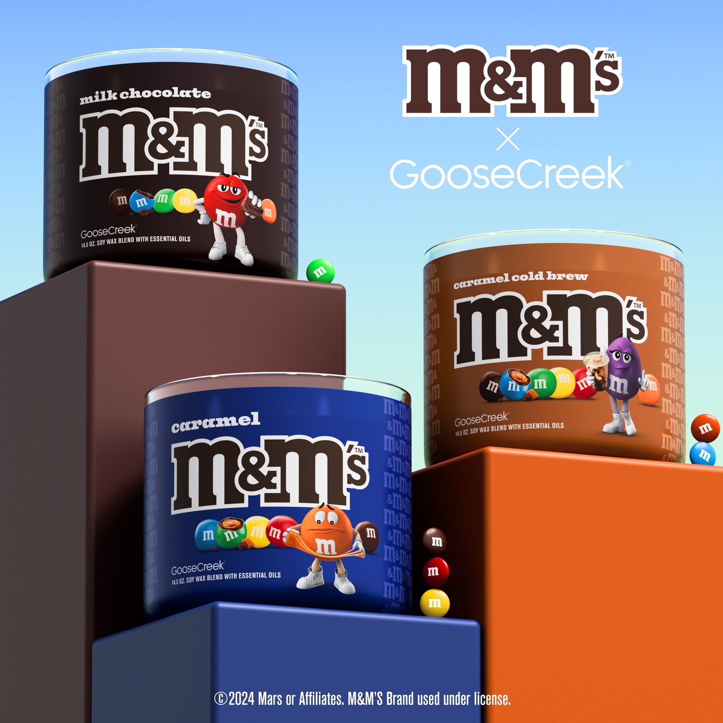 Milk Chocolate M&M'S 3-Wick Candle