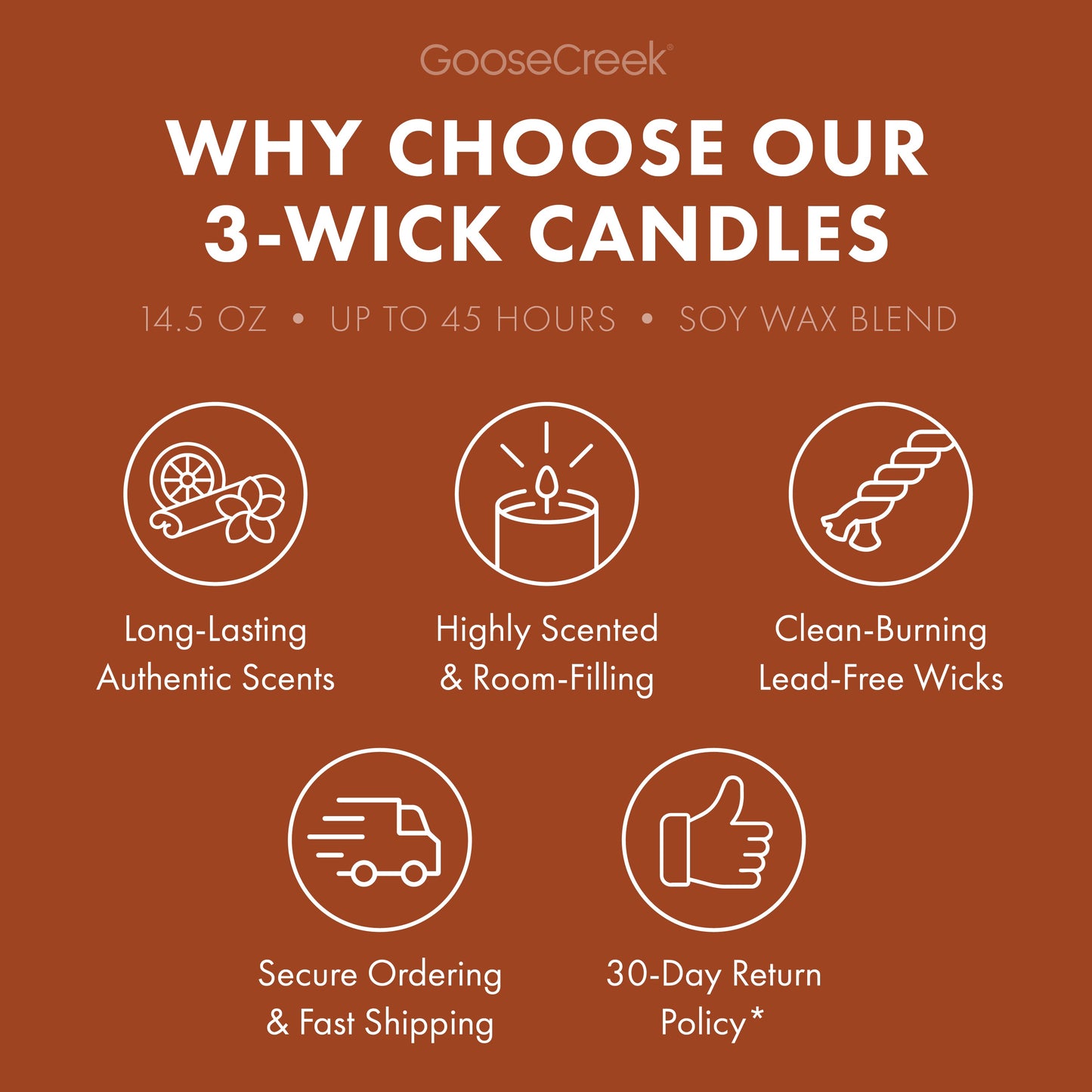 Trick Or Treat 3-Wick Candle