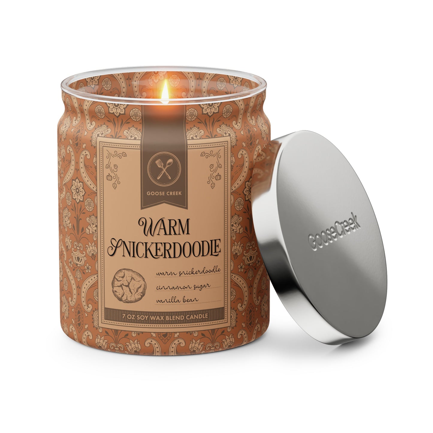 Warm Snickerdoodle 7oz Single Wick Candle