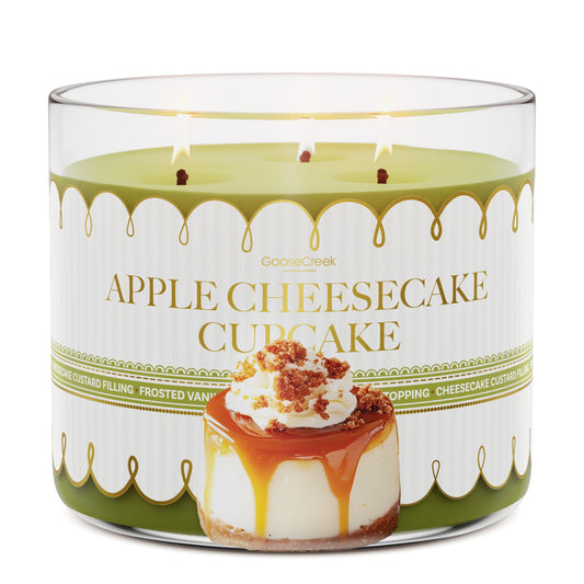 Apple Cheesecake Cupcake 3-Wick Candle