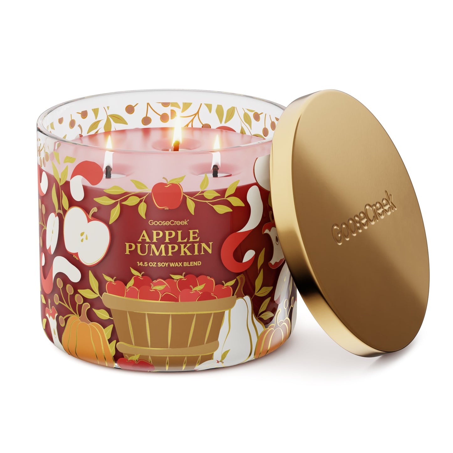 Apple Pumpkin 3-Wick Candle