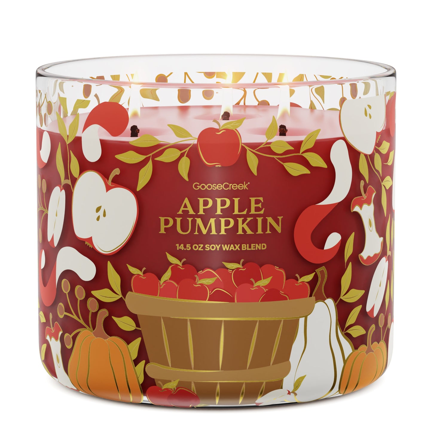 Apple Pumpkin 3-Wick Candle