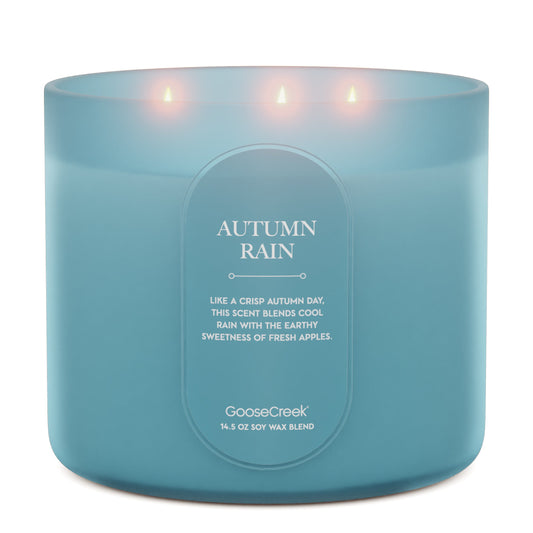 Autumn Rain 3-Wick Candle