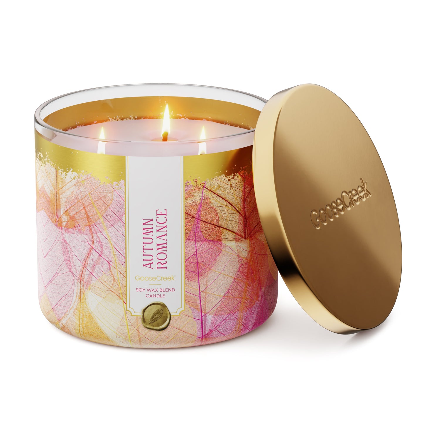 Autumn Romance 3-Wick Candle