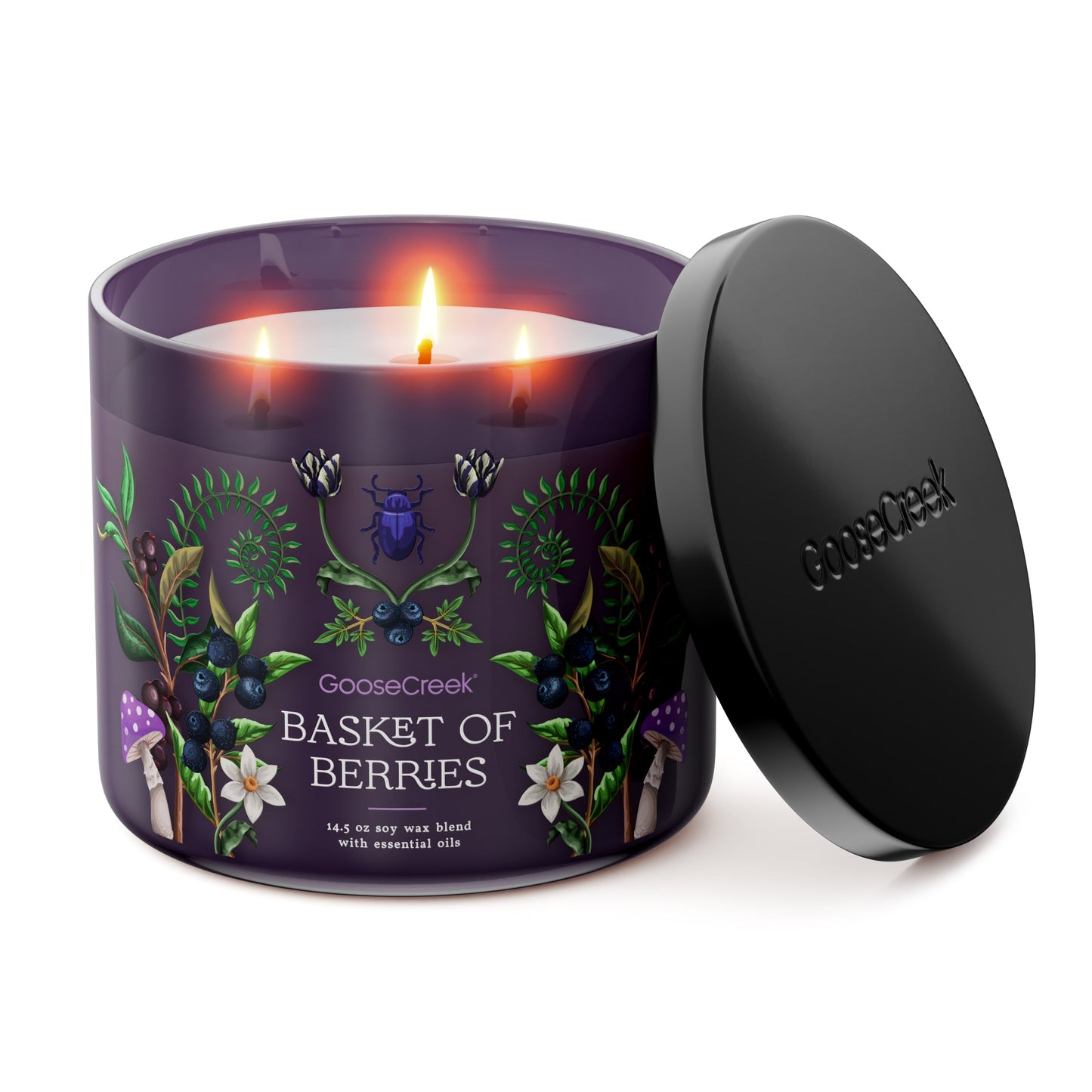 Basket of Berries 3-Wick Candle