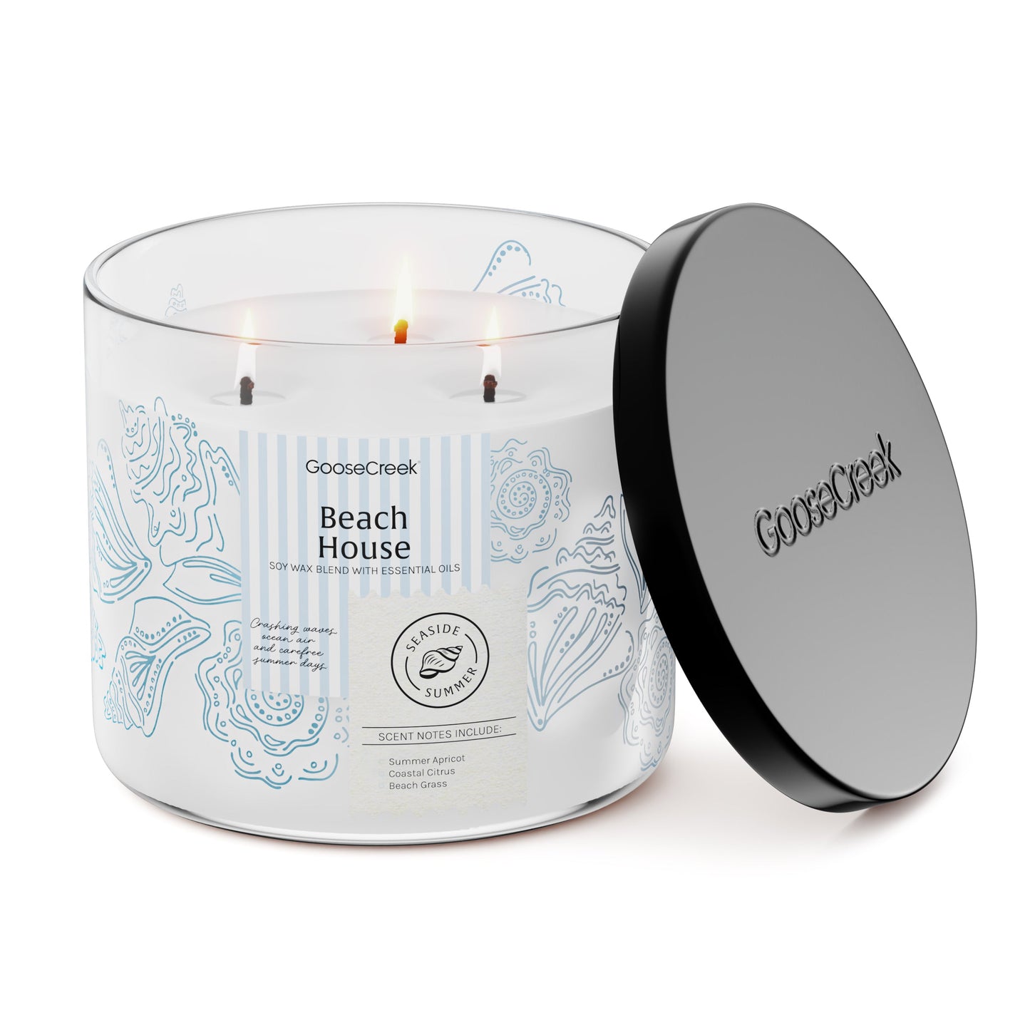 Beach House 3-Wick Candle