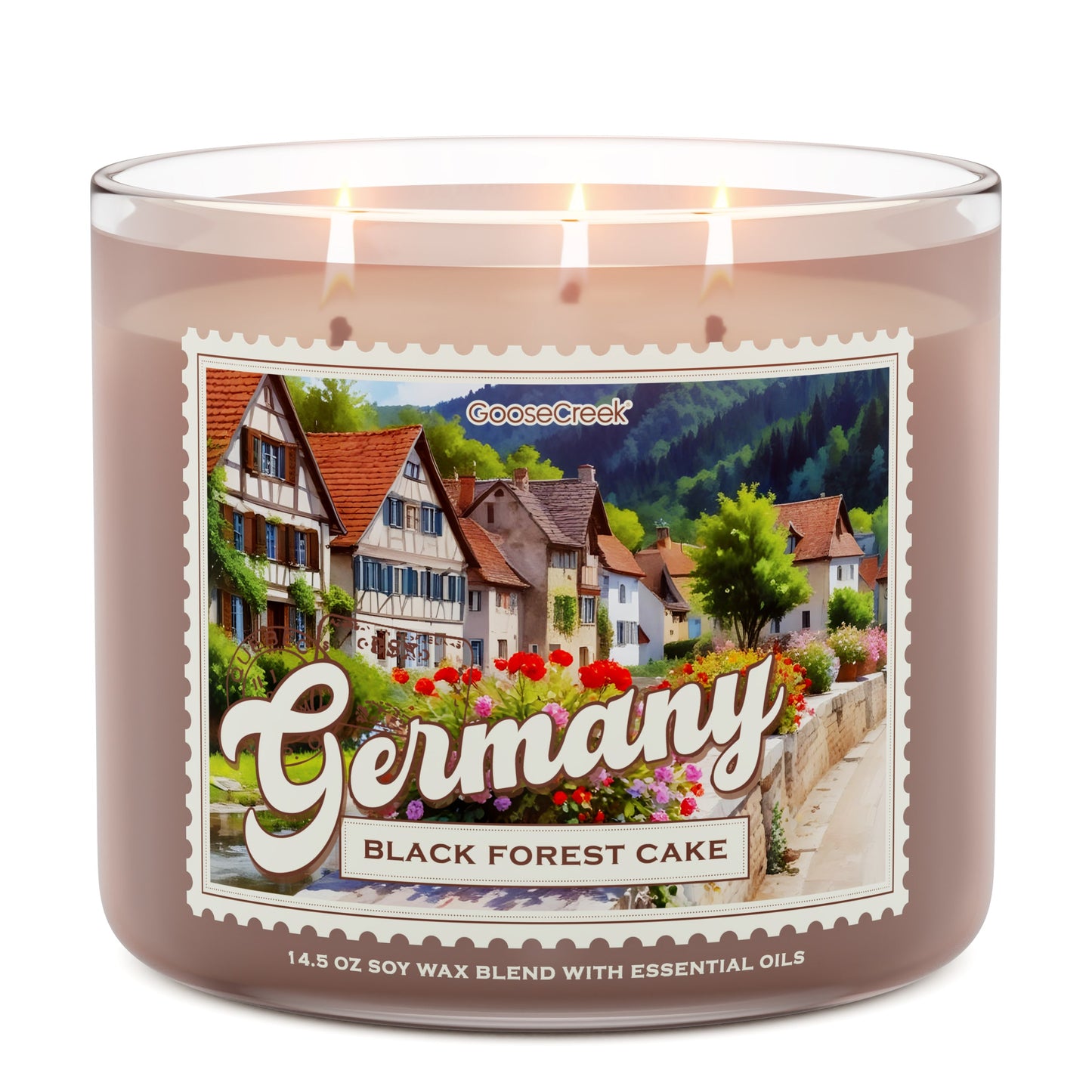 Black Forest Cake Germany Large 3-Wick Candle