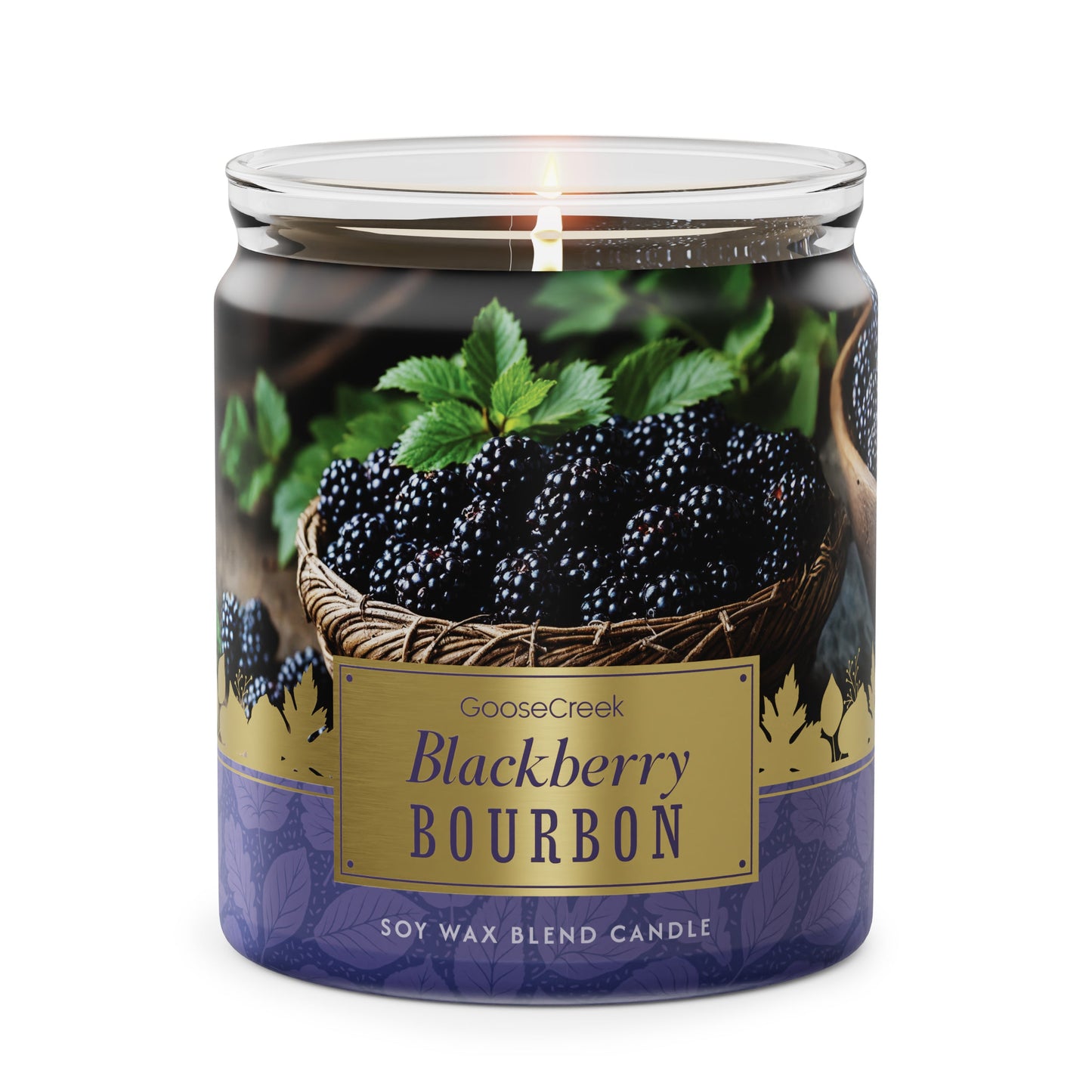 Blackberry Bourbon 7oz Single Wick Candle