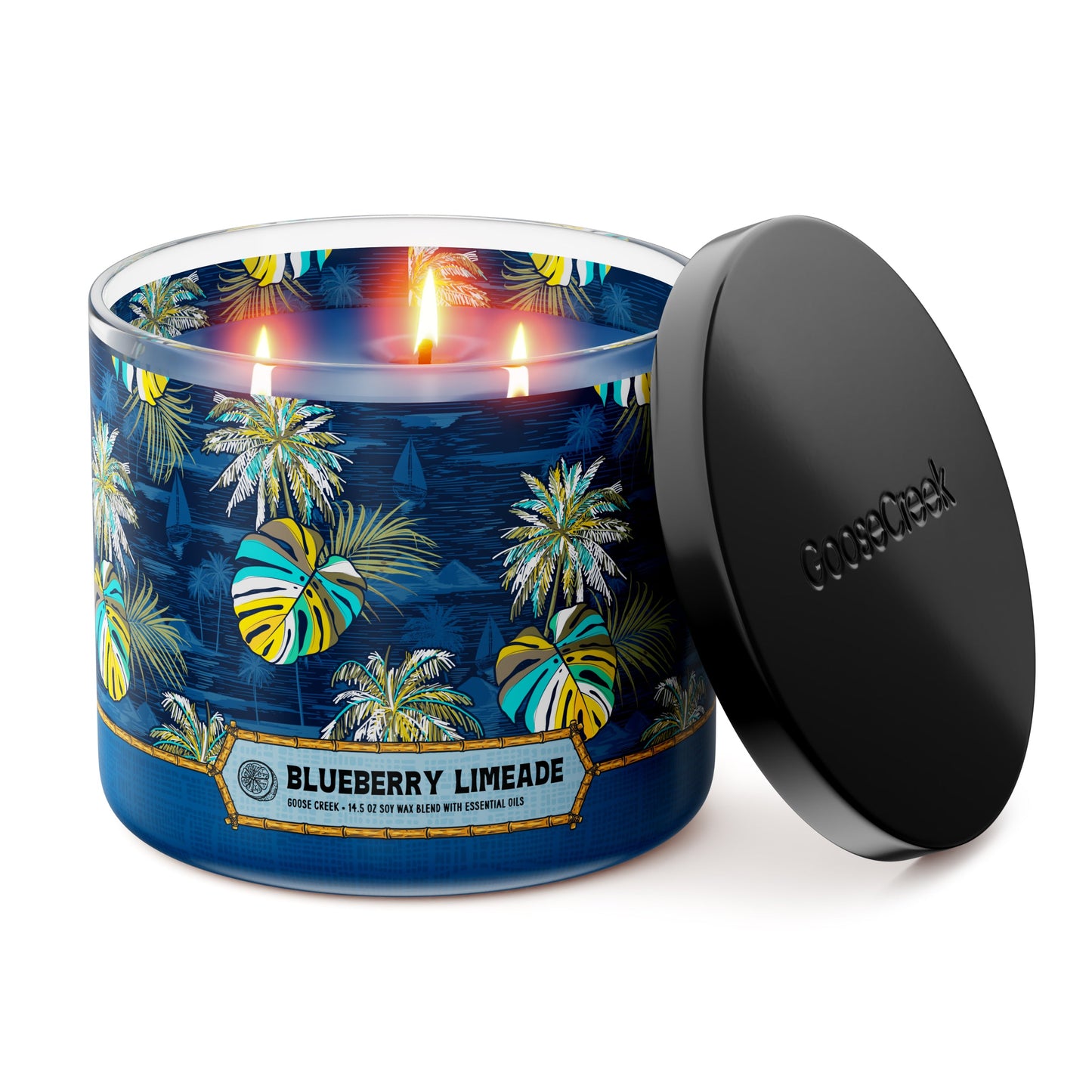 Blueberry Limeade 3-Wick Candle