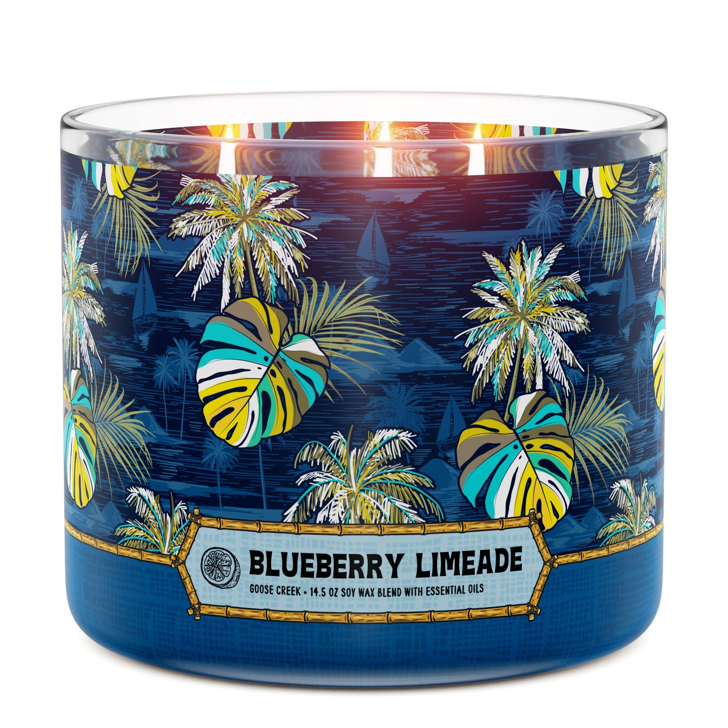 Blueberry Limeade 3-Wick Candle