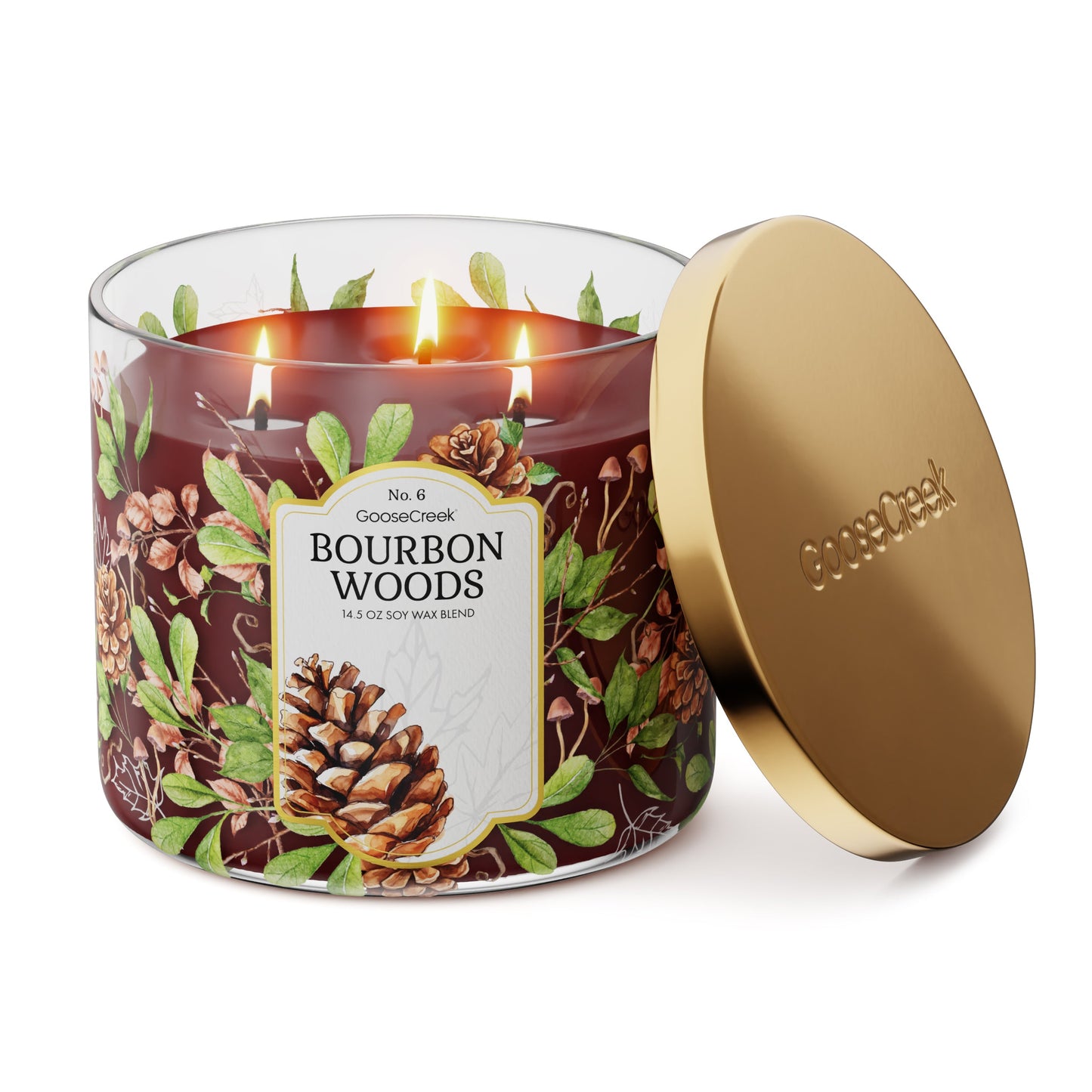 Bourbon Woods 3-Wick Candle