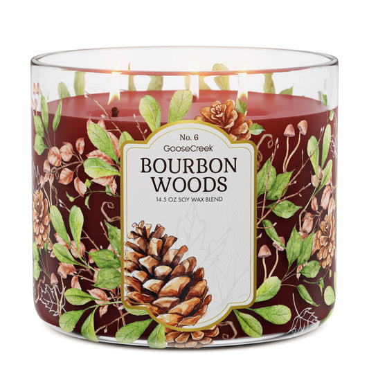 Bourbon Woods 3-Wick Candle