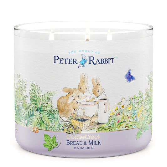 Bread & Milk Peter Rabbit 3-Wick Candle