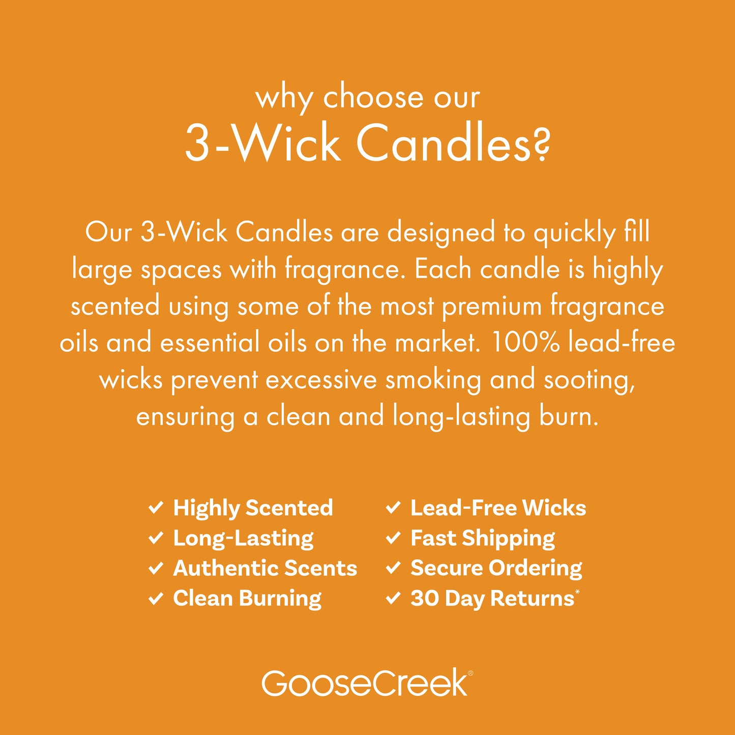 Candy Corn 3-Wick Candle