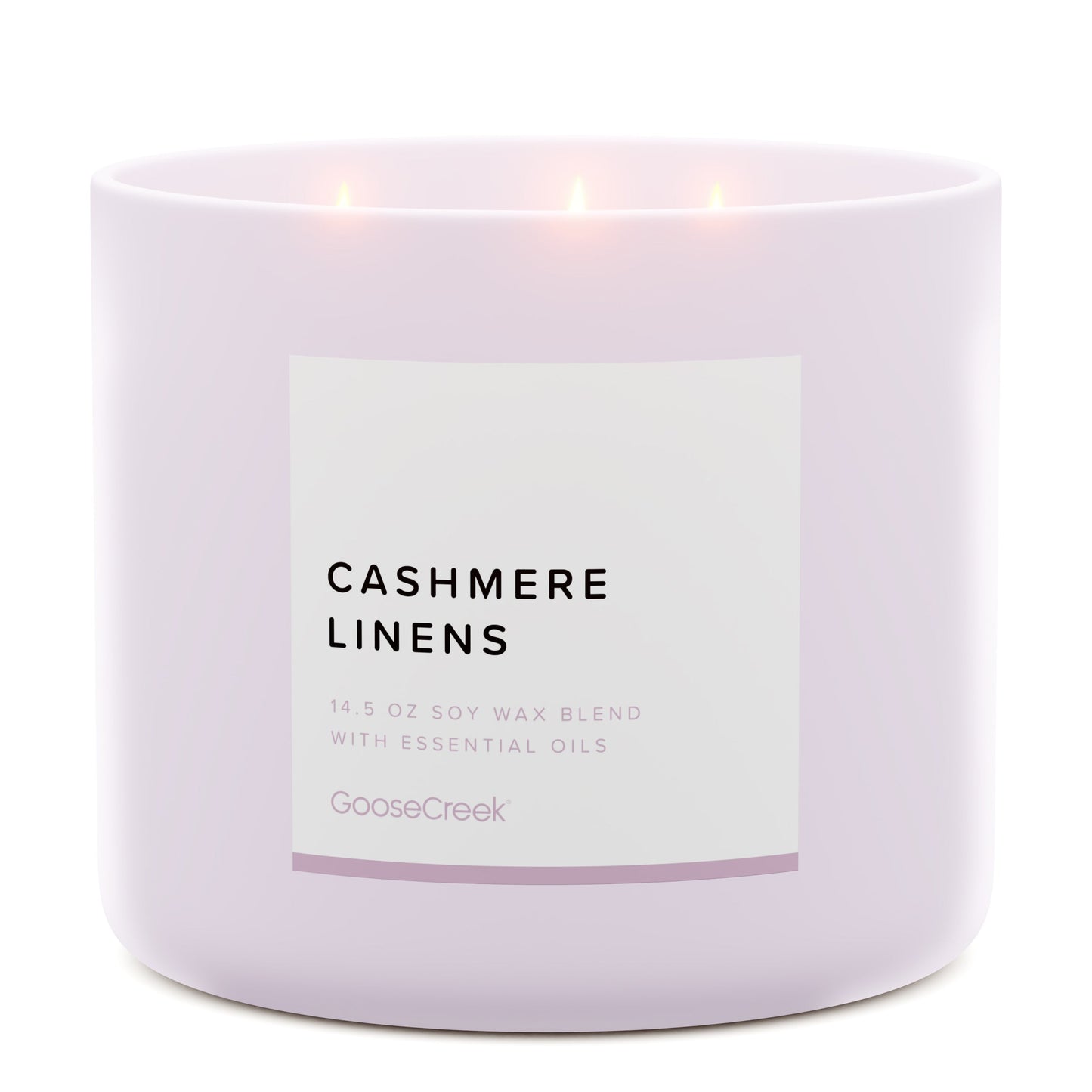 Cashmere Linens 3-Wick Candle