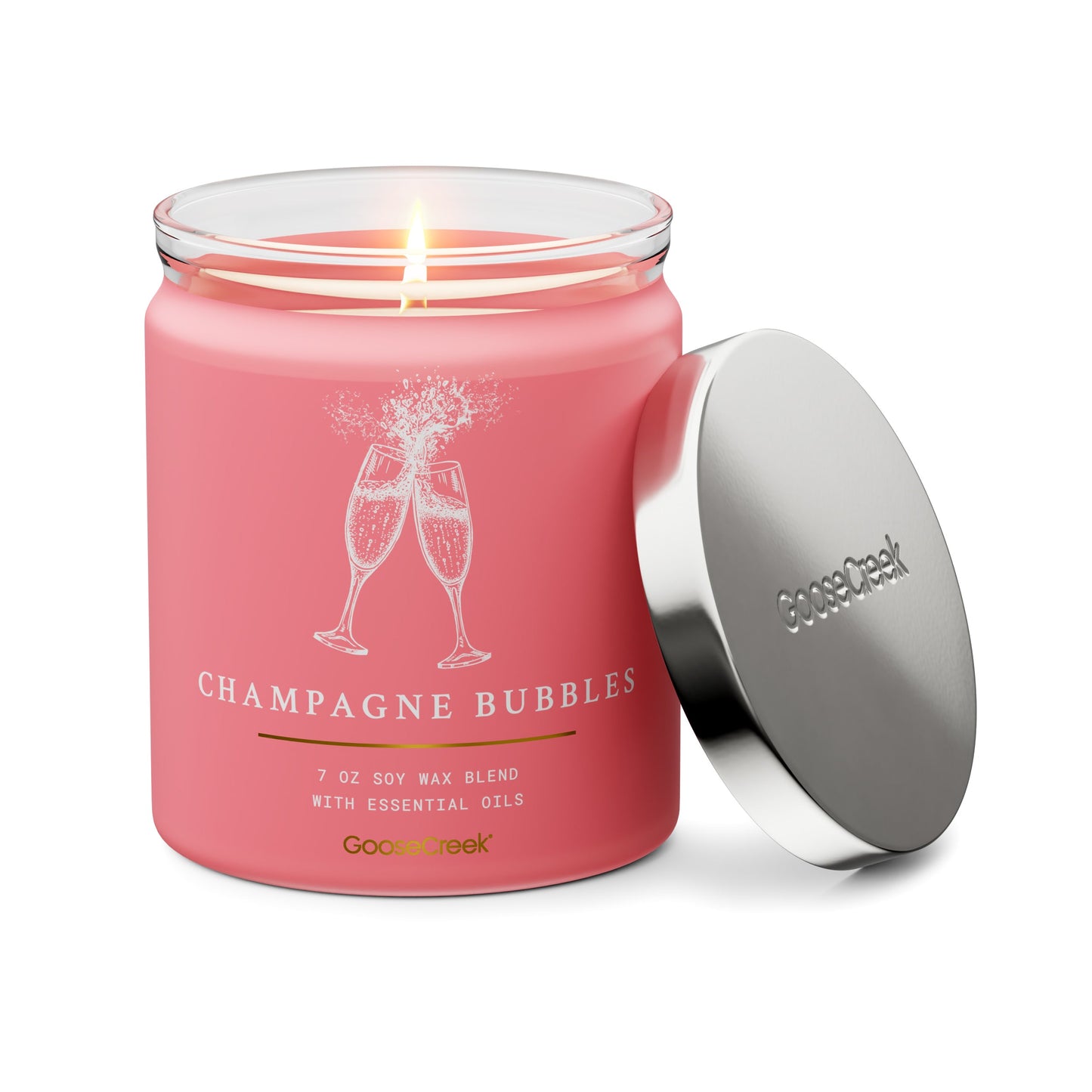 Champagne Bubbles 7oz Single Wick Candle