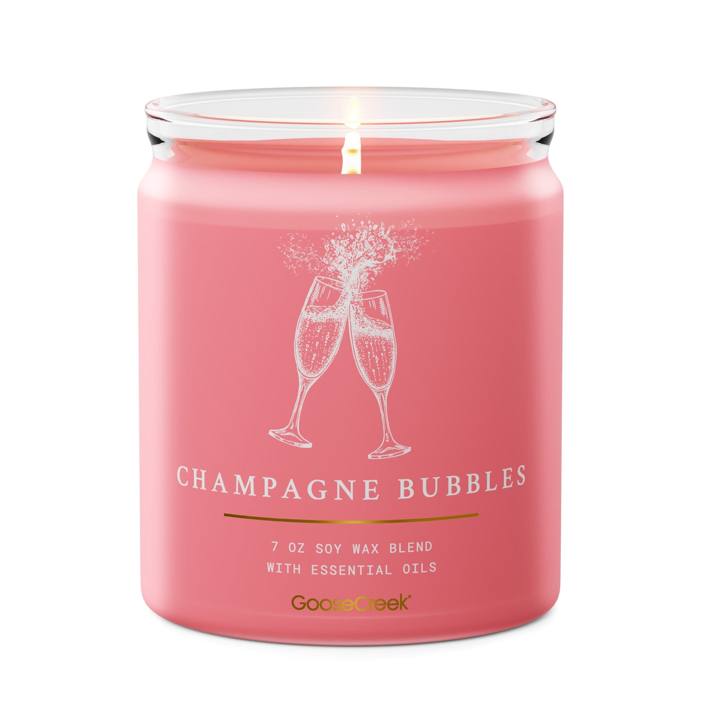 Champagne Bubbles 7oz Single Wick Candle