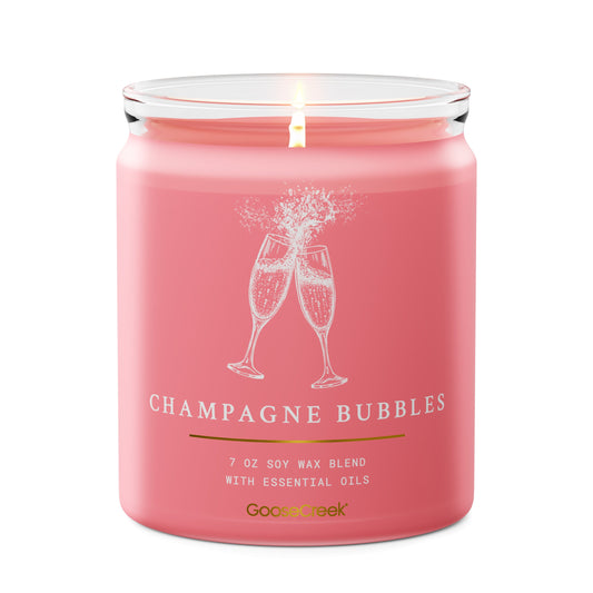 Champagne Bubbles 7oz Single Wick Candle