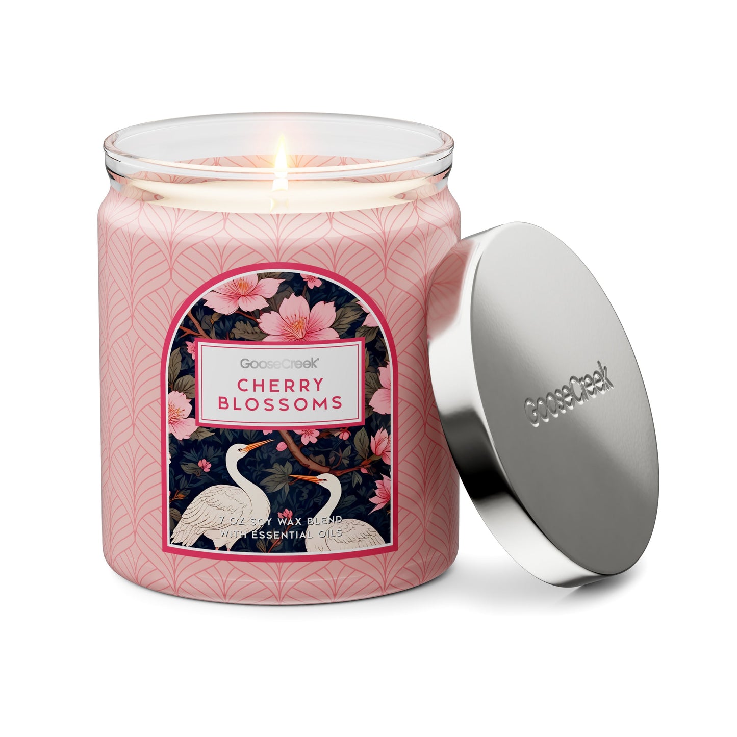 Cherry Blossom 7oz Single Wick Candle