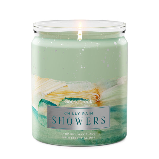 Chilly Rain Showers 7oz Single Wick Candle