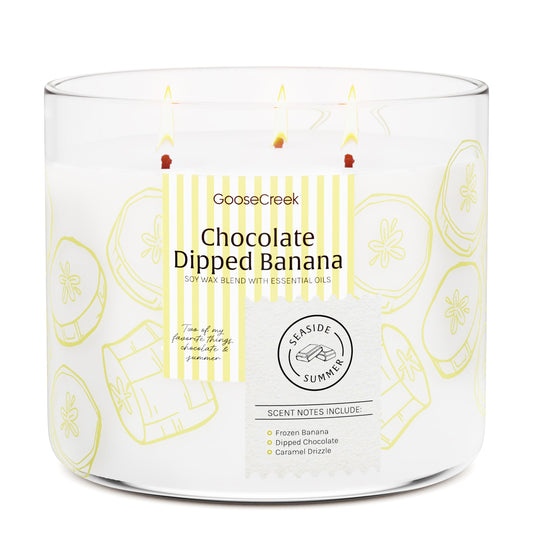 Chocolate Dipped Banana 3-Wick Candle
