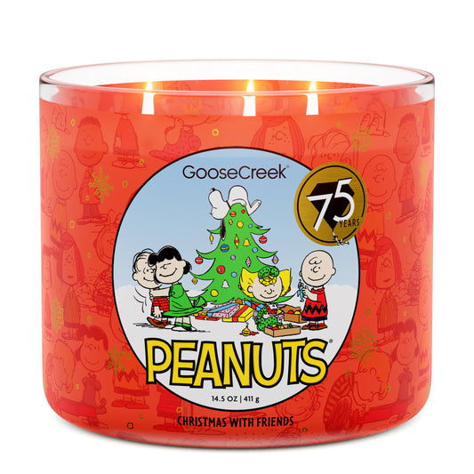 Christmas with Friends 3-Wick Peanuts Candle