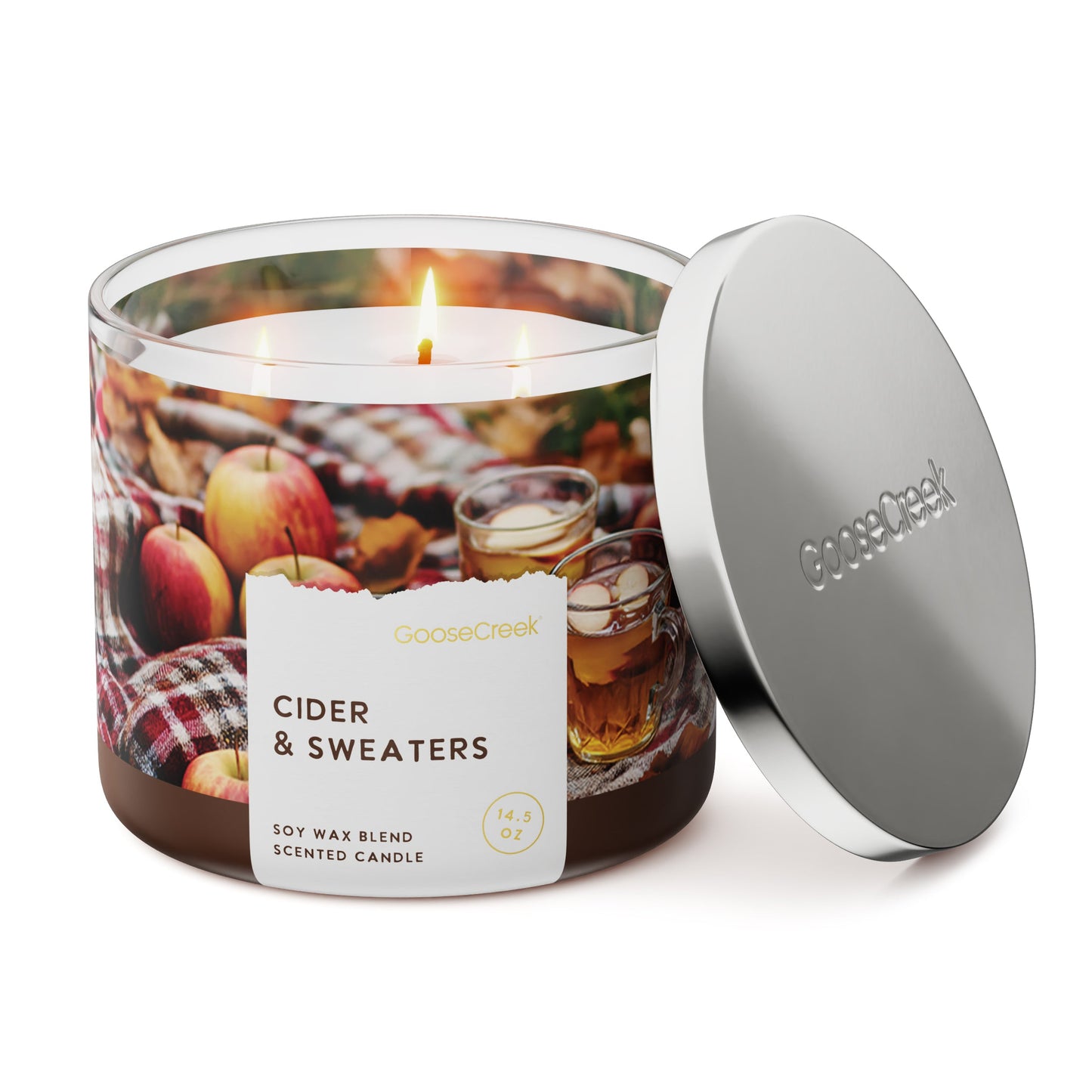 Cider & Sweaters 3-Wick Candle
