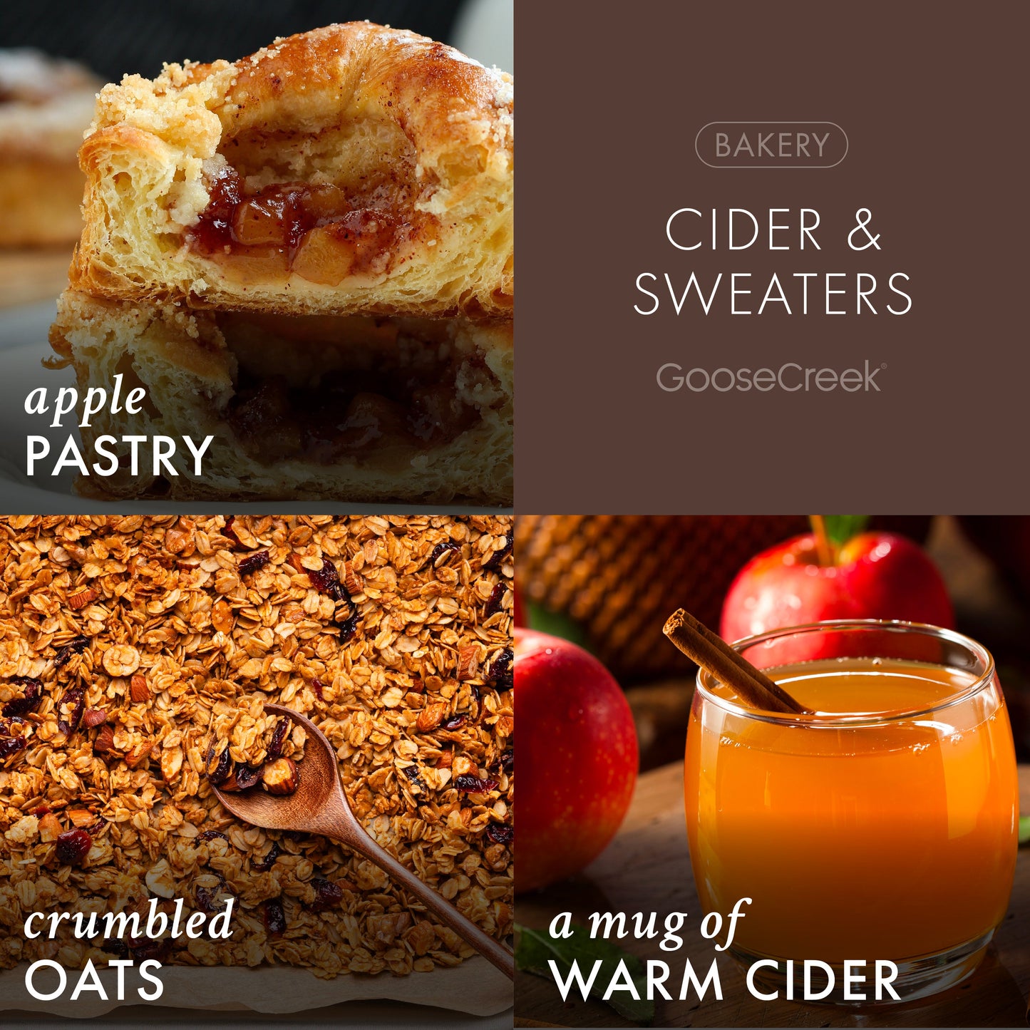 Cider & Sweaters 3-Wick Candle