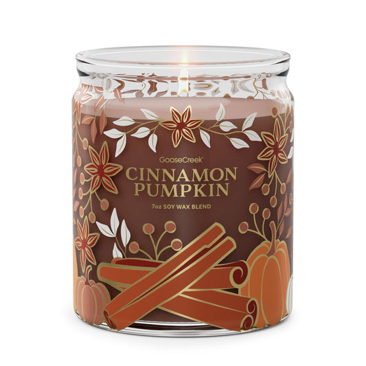 Cinnamon Pumpkin 7oz Single Wick Candle