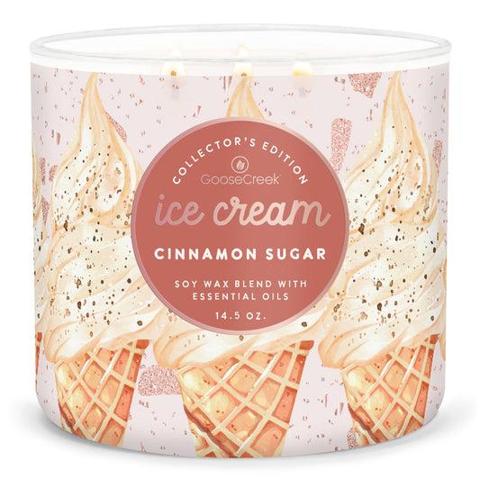 Cinnamon Sugar Ice Cream Large 3-Wick Candle