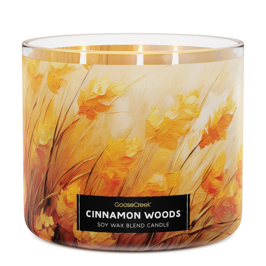 Cinnamon Woods 3-Wick Candle