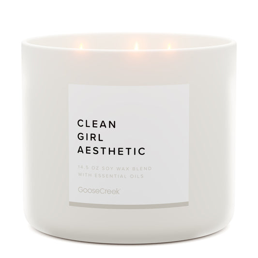 Clean Girl Aesthetic 3-Wick Candle