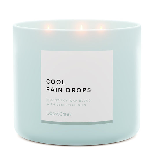 Cool Rain Drops 3-Wick Candle