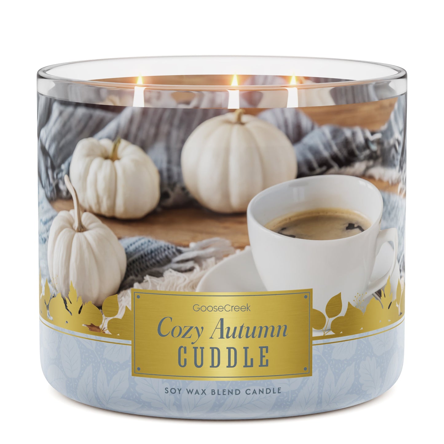 Cozy Autumn Cuddle 3-Wick Candle