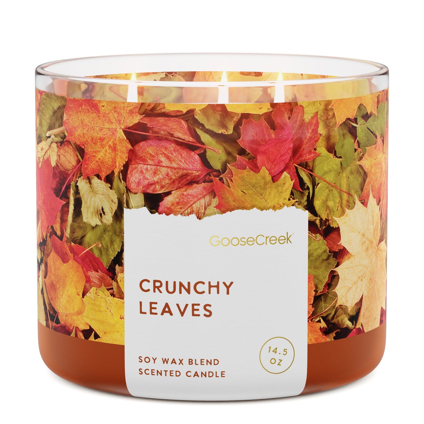Crunchy Leaves 3-Wick Candle