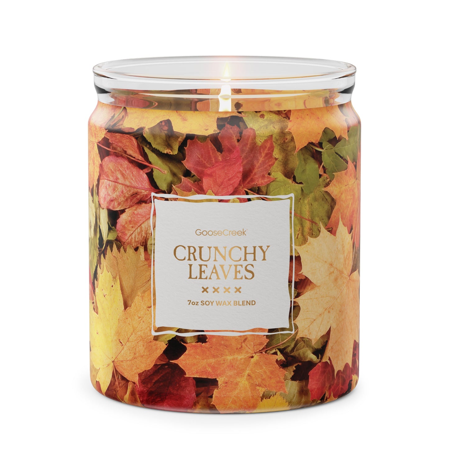 Crunchy Leaves 7oz Single Wick Candle
