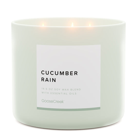 Cucumber Rain 3-Wick Candle