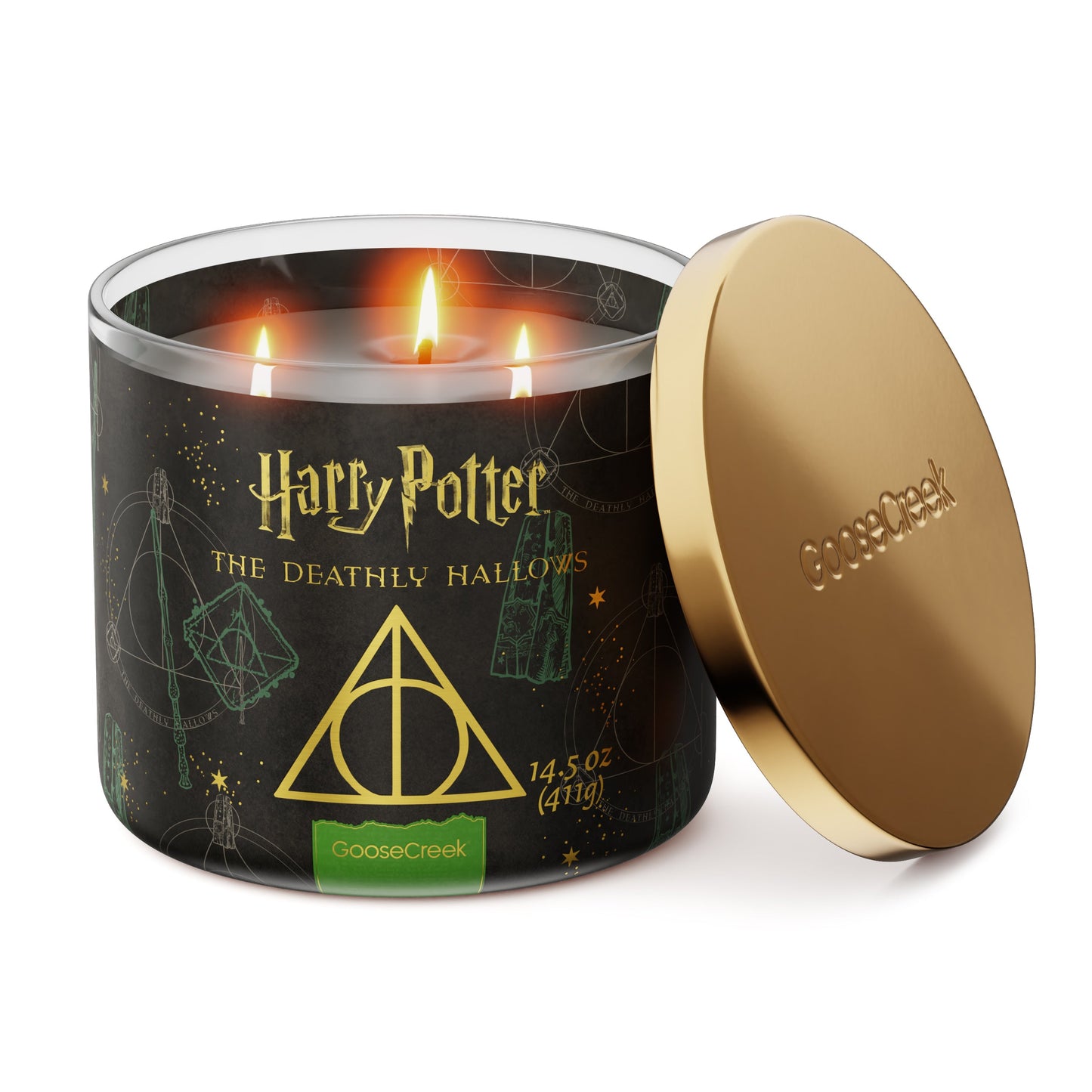 Deathly Hallows 3-Wick Harry Potter Candle