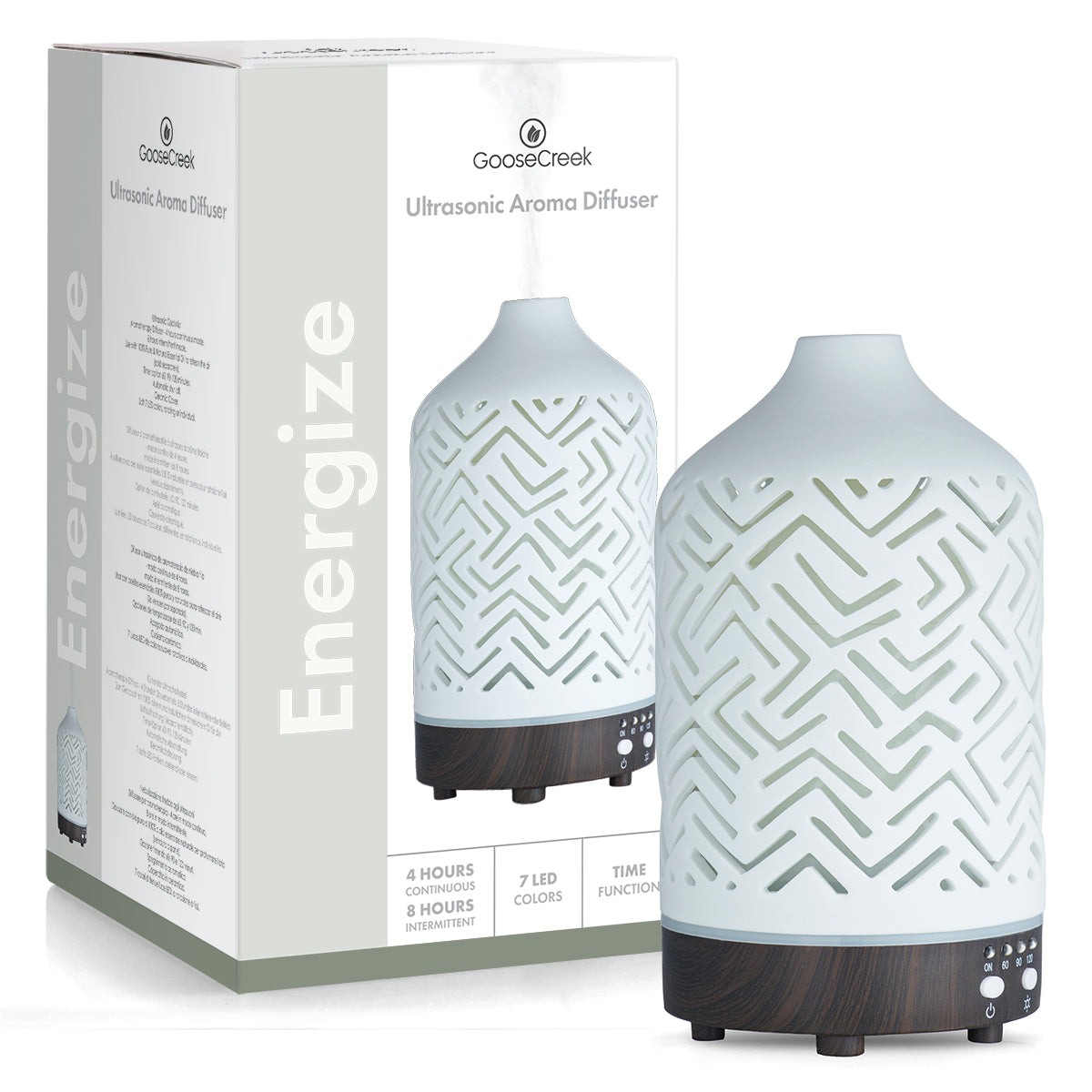 Energize 90ml Ultrasonic Aroma Diffuser