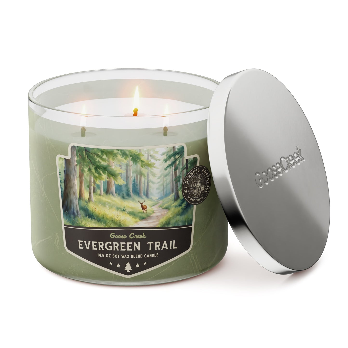 Evergreen Trail 3-Wick Candle