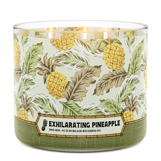 Exhilarating Pineapple 3-Wick Candle