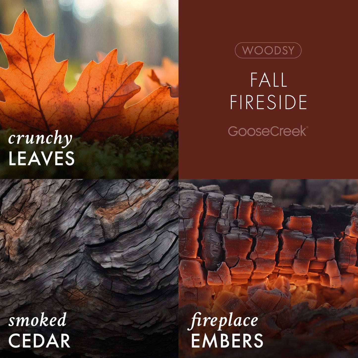 Fall Fireside Cuddle 3-Wick Candle