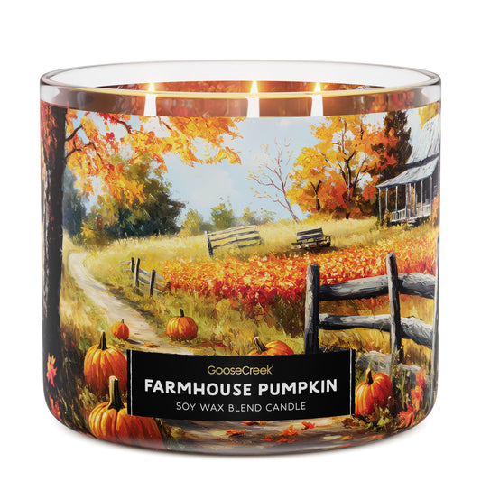 Farmhouse Pumpkin 3-Wick Candle
