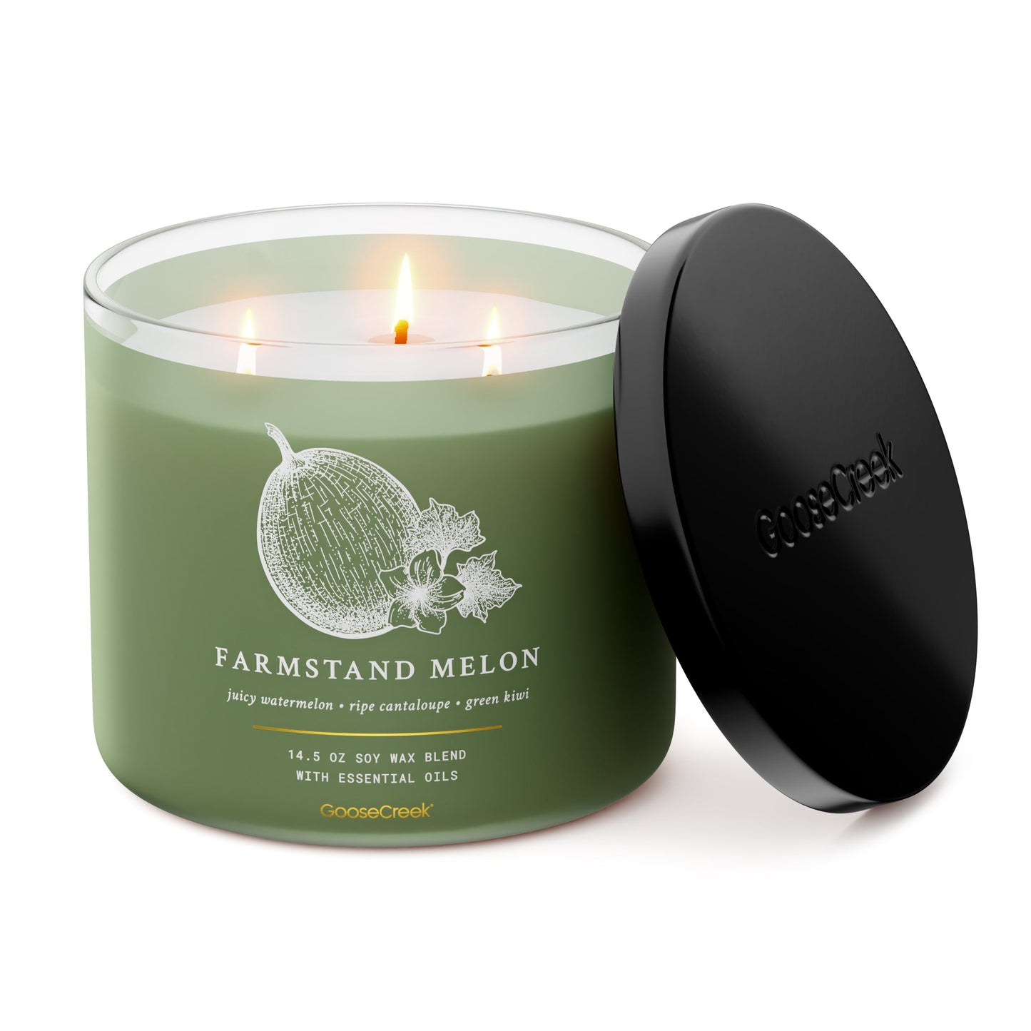 Farmstand Melon 3-Wick Candle