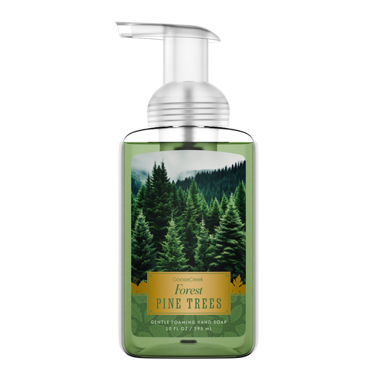 Forest Pine Trees Lush Foaming Hand Soap