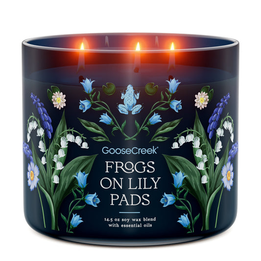 Frogs on Lily Pads 3-Wick Candle